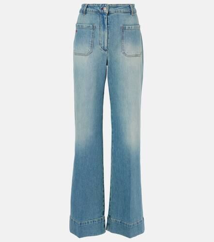 Alina high-rise wide-leg jeans - Victoria Beckham - Modalova