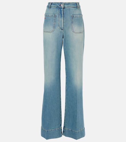 High-Rise Wide-Leg Jeans Alina - Victoria Beckham - Modalova