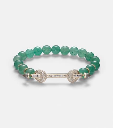Pulsera Chakra de oro de 18 ct con piedras - Ananya - Modalova
