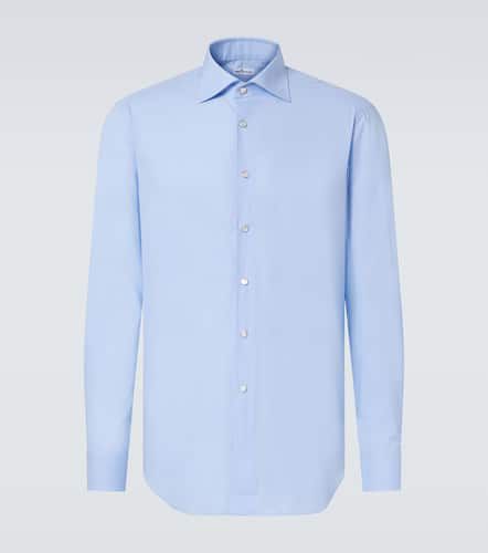 Kiton Camicia Oxford in cotone - Kiton - Modalova