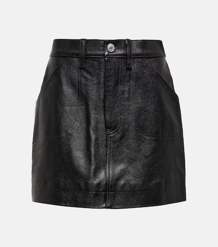 S Pocket leather miniskirt - Re/Done - Modalova