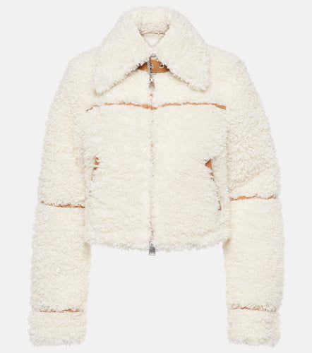 Triana paneled faux fur jacket - Simkhai - Modalova