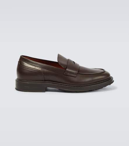 Travis leather penny loafers - Loro Piana - Modalova