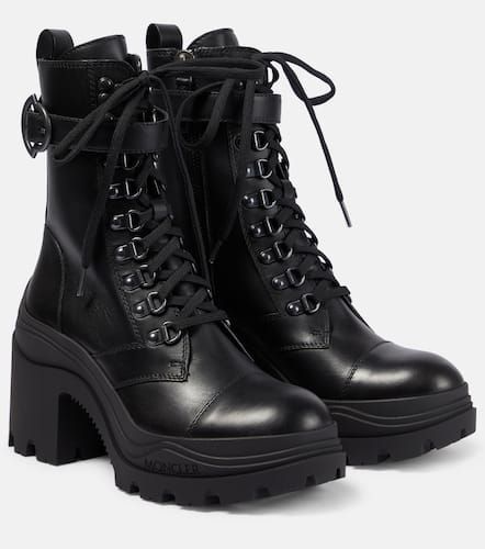 Moncler Envile leather ankle boots - Moncler - Modalova