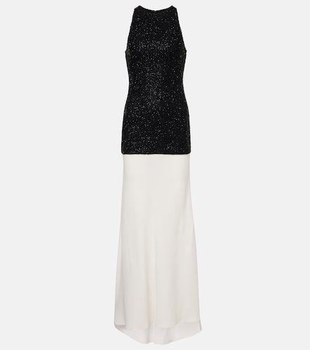 Gabrielle beaded crÃªpe gown - Staud - Modalova