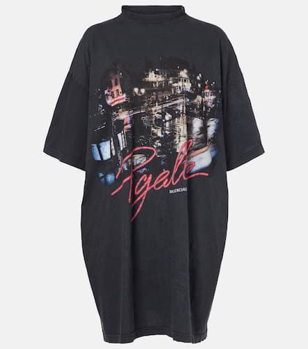 Camiseta oversized Pigalle de jersey estampada - Balenciaga - Modalova