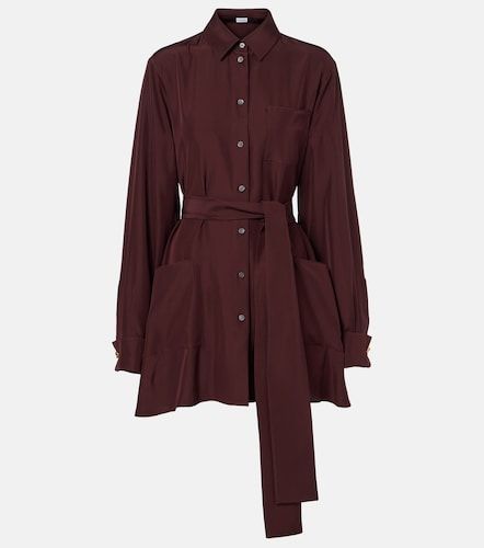 Loewe Belted silk blouse - Loewe - Modalova