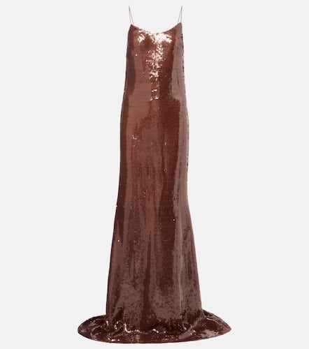 Robe longue à sequins - The New Arrivals Ilkyaz Ozel - Modalova