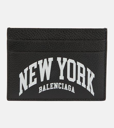 Cities leather card holder - Balenciaga - Modalova