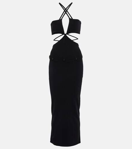 Cutout ribbed-knit maxi dress - Christopher Esber - Modalova