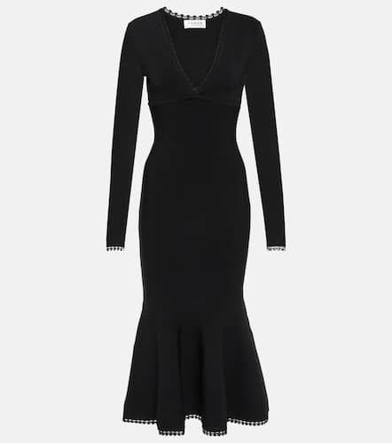 Vestido midi acampanado - Victoria Beckham - Modalova