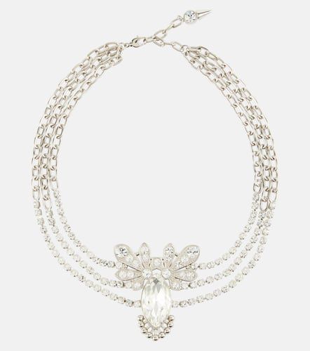 Crystal-embellished necklace - Rabanne - Modalova