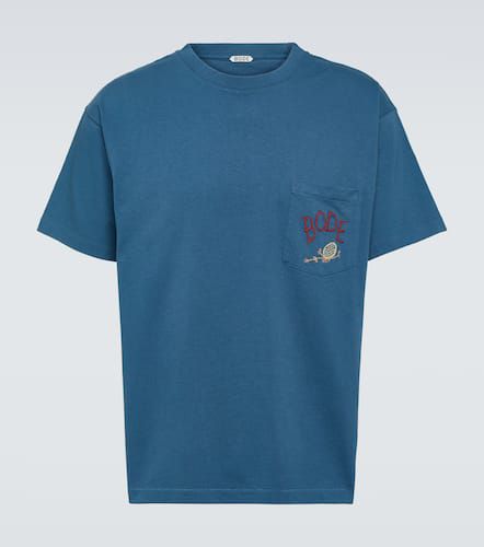 Camiseta de jersey de algodón con logo - Bode - Modalova