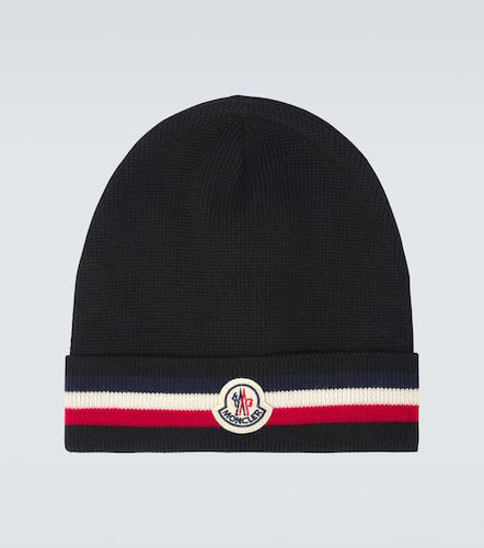 Moncler Gorro de lana con logo - Moncler - Modalova