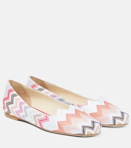 Sandalias con cuña en zigzag - Missoni - Modalova