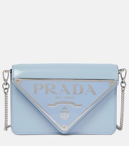 Prada Mini leather crossbody bag - Prada - Modalova
