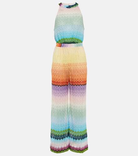 Mono de cuello halter en zigzag - Missoni Mare - Modalova