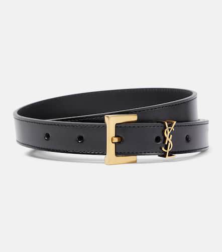 Cassandre 20 leather belt - Saint Laurent - Modalova