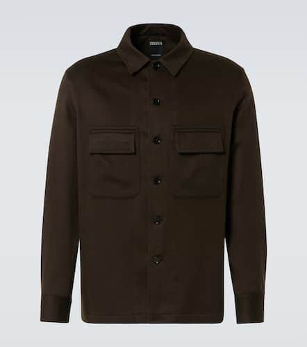 Zegna Alba cashmere overshirt - Zegna - Modalova