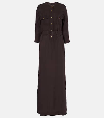 Tom Ford Striped belted shirt dress - Tom Ford - Modalova