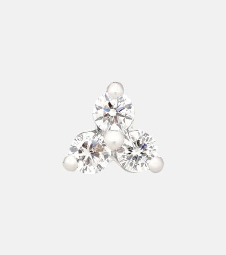 Trinity Large 18kt white-gold single earring with diamonds - Maria Tash - Modalova