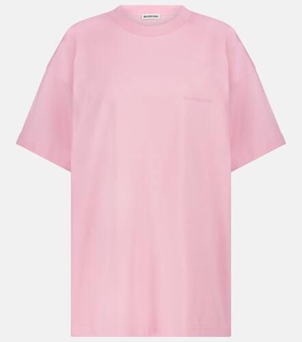 Camiseta de algodón oversized - Balenciaga - Modalova