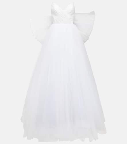 Bridal Greta off-shoulder silk gown - Rasario - Modalova