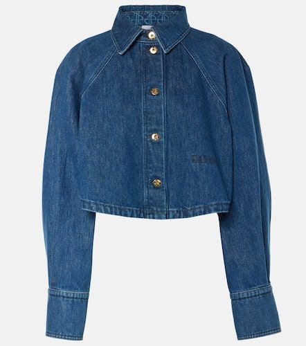 Patou Cropped denim shirt - Patou - Modalova