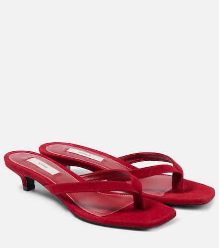 Toteme Suede thong sandals - Toteme - Modalova