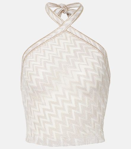 Missoni Chevron lamÃ© crop top - Missoni - Modalova