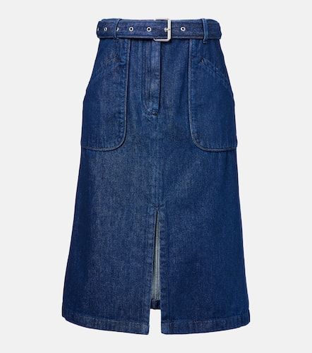 Dries Van Noten Denim midi skirt - Dries Van Noten - Modalova