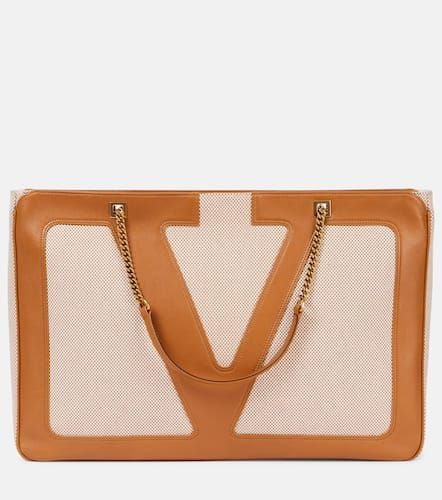 Borsa Viva Superstar Large in canvas - Valentino Garavani - Modalova