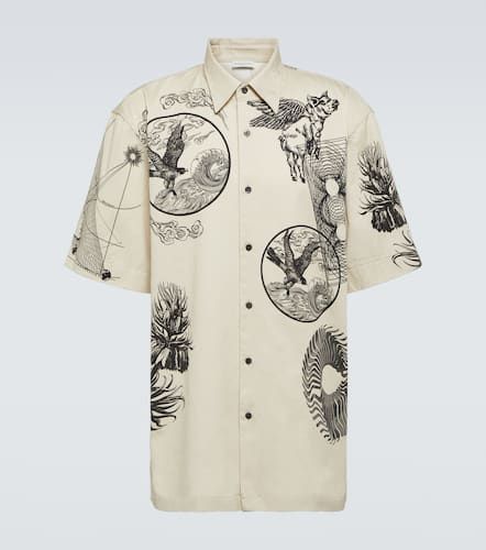 Cassidye printed cotton poplin shirt - Dries Van Noten - Modalova