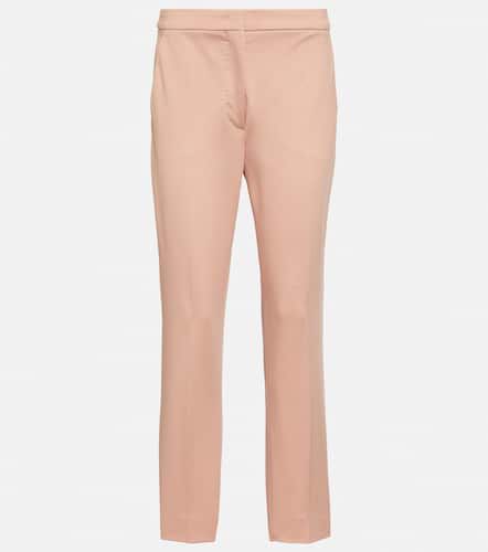 Alfonsa jersey wide-leg pants in pink - Max Mara