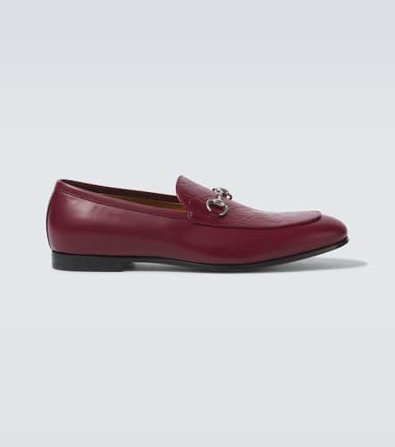 Mocasines de piel GG con Horsebit - Gucci - Modalova