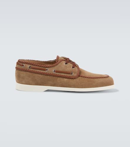 Palm Avenue leather boat shoes - Valentino Garavani - Modalova