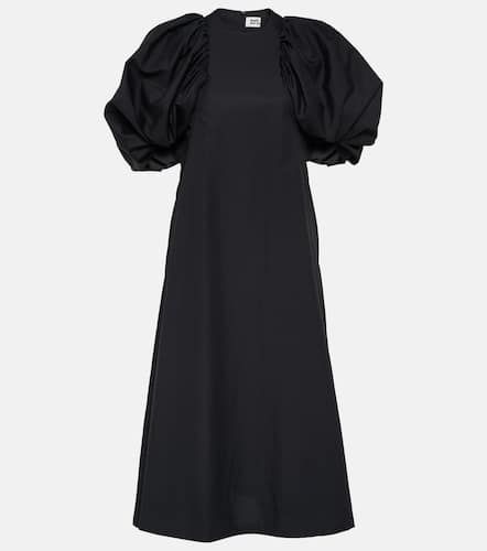 Vestido largo de popelín de algodón - Noir Kei Ninomiya - Modalova