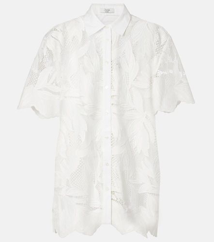 Erdem Camicia in mesh con ricamo - Erdem - Modalova