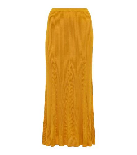 Meda silk and cashmere midi skirt - Gabriela Hearst - Modalova