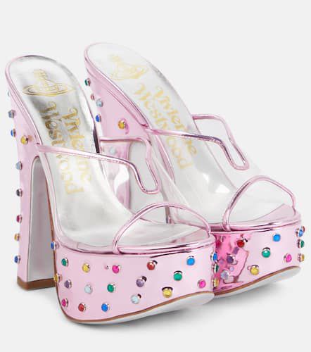 Sandali Candy in pelle con plateau - Vivienne Westwood - Modalova