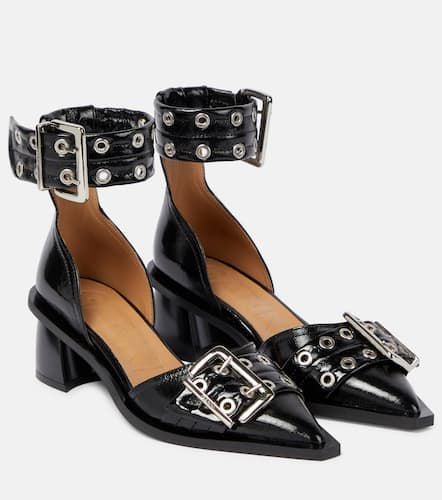 Ganni Faux-leather pumps - Ganni - Modalova