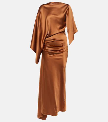 Cusco draped silk satin maxi dress - Christopher Esber - Modalova