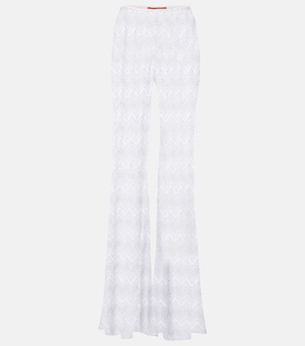 Pantalones anchos de lamé en zigzag - Missoni - Modalova