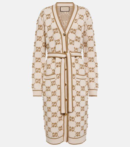 Gucci GG jacquard wool cardigan - Gucci - Modalova