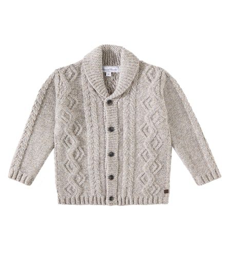 Aran wool cardigan - Tartine et Chocolat - Modalova