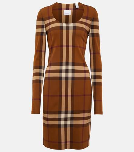 Vintage Check knit jersey minidress - Burberry - Modalova