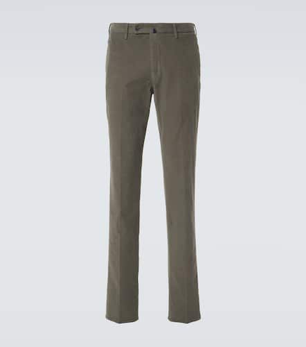 Cotton corduroy straight pants - Incotex - Modalova