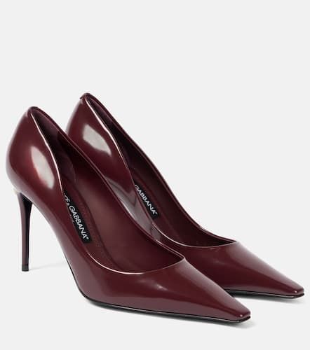 Pumps Cardinale 90 aus Leder - Dolce&Gabbana - Modalova