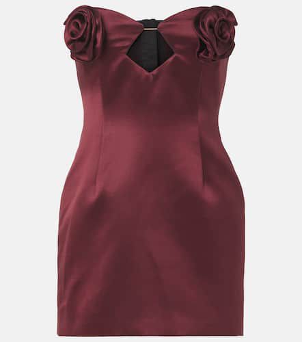 Silk and wool satin corset dress - Magda Butrym - Modalova