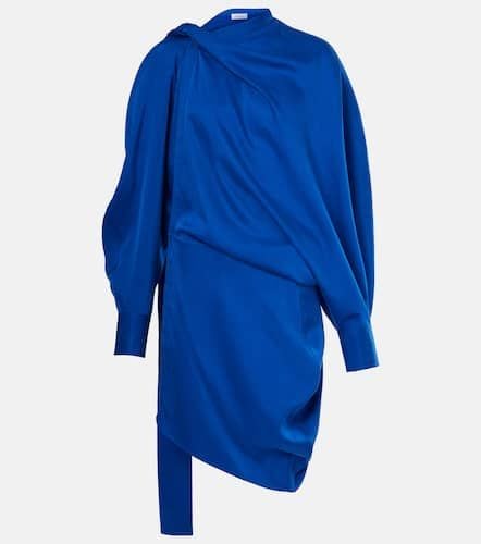 Asymmetric draped minidress - Ferragamo - Modalova